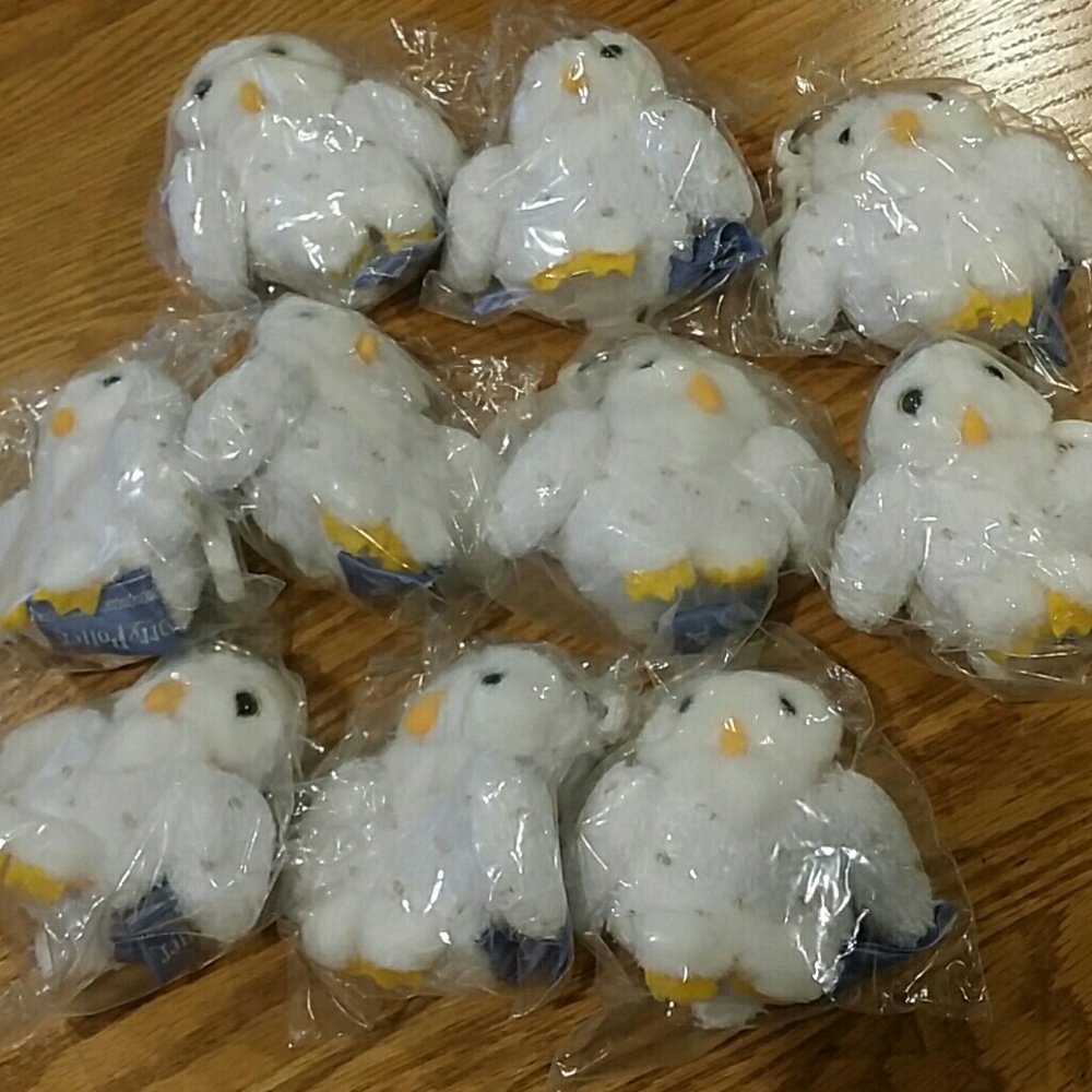 Harry Potter Hedwig Owl Plush Key Ring